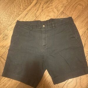Polo by Ralph Lauren Black Flat Front Shorts